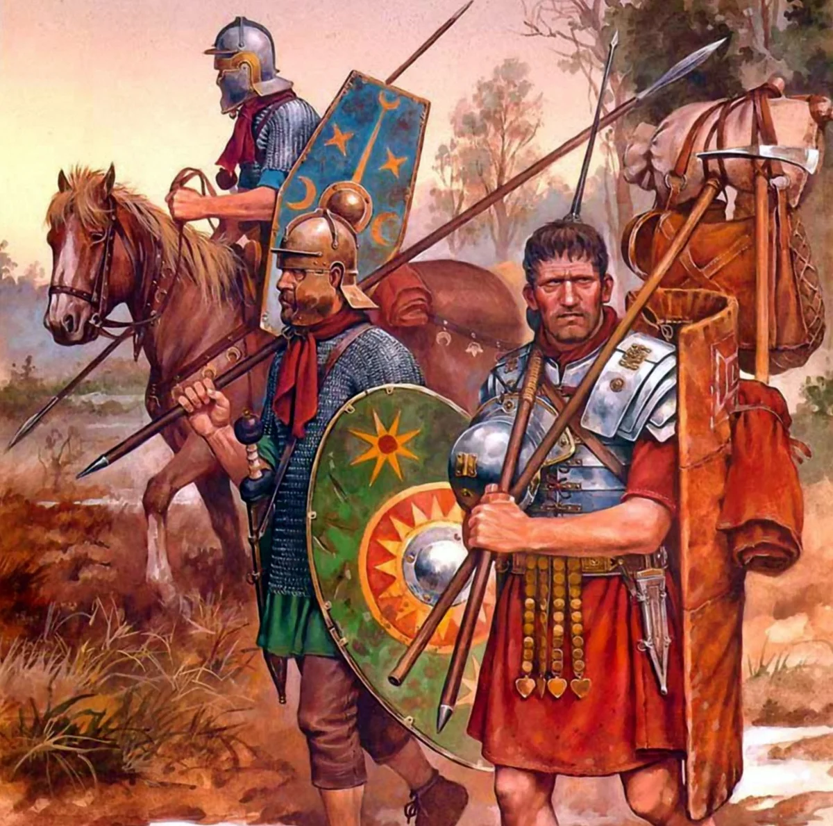 воин Древнего Рима